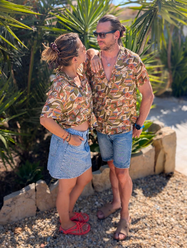 CAMISA WOODS TEJA